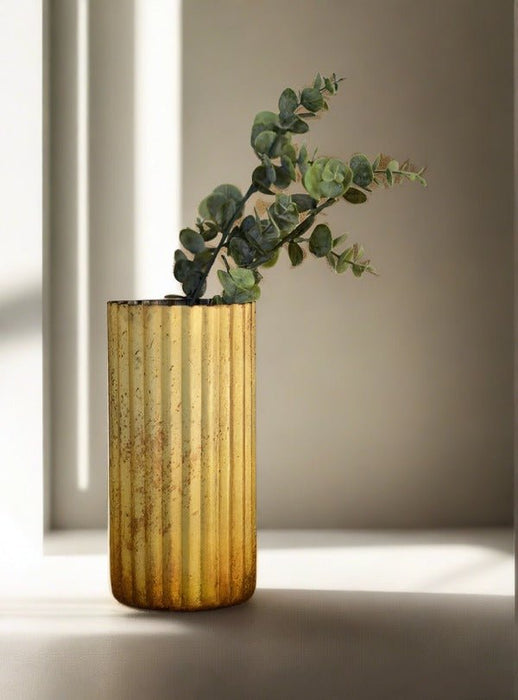 Golden And Green Vase Combo