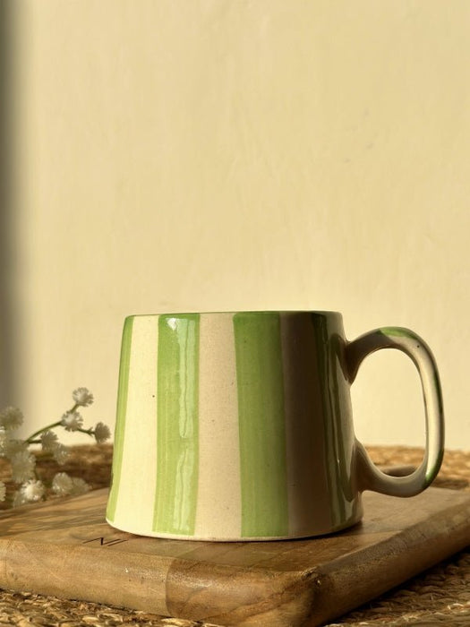 Gorgeous Green Ceramic Coffee Cup - 220 ml