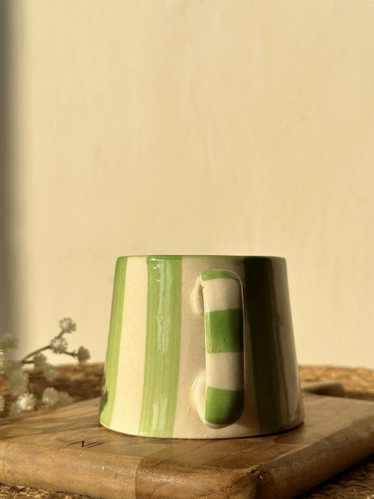 Gorgeous Green Ceramic Coffee Cup - 220 ml