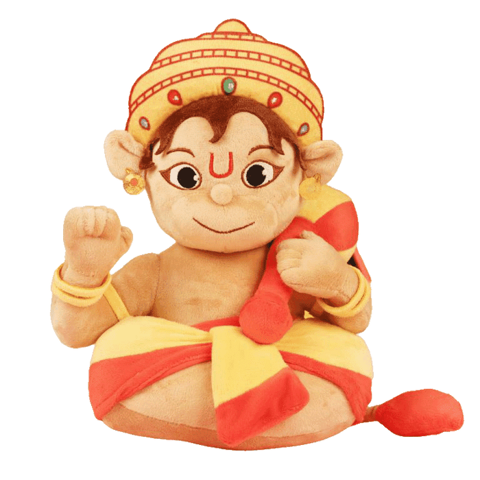 Mantra Singing Baby Hanuman Soft Toy