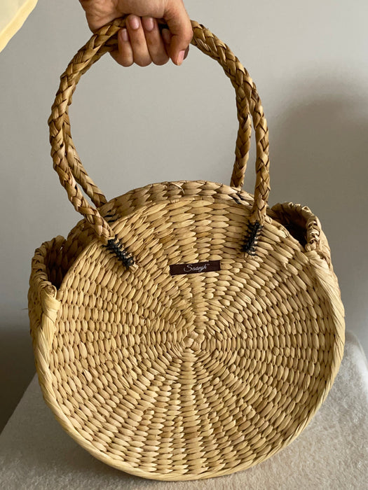 Straw Market Tote Bag