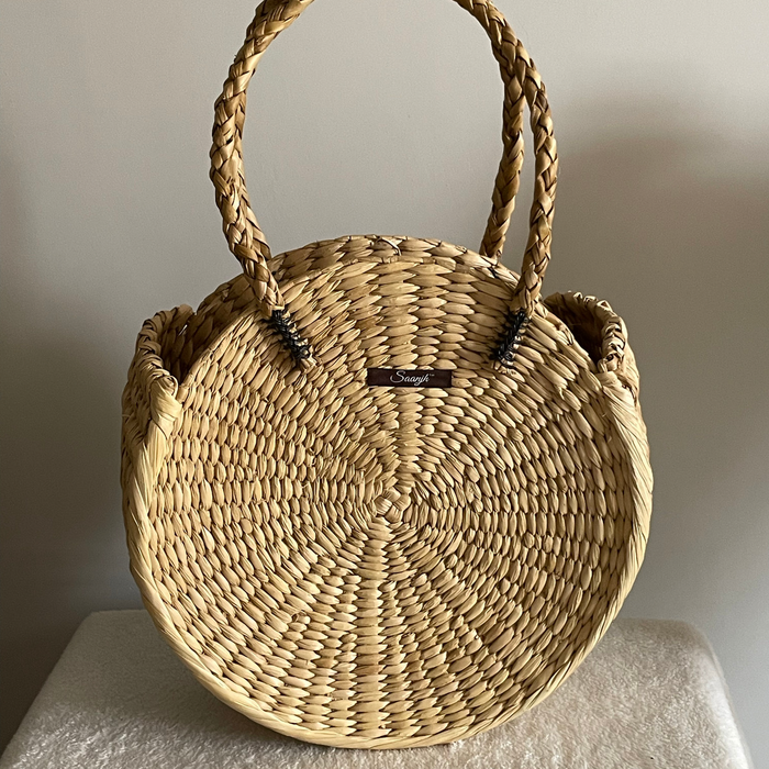 Straw Market Tote Bag