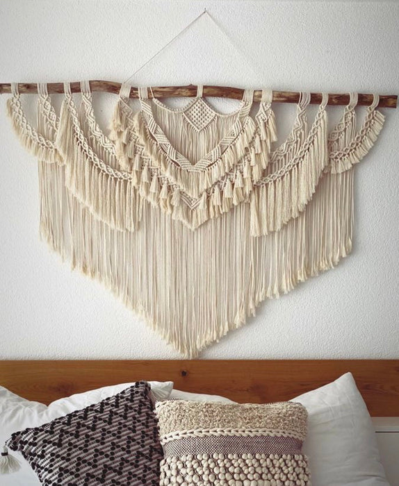 Macrame Boho Wall Hanging