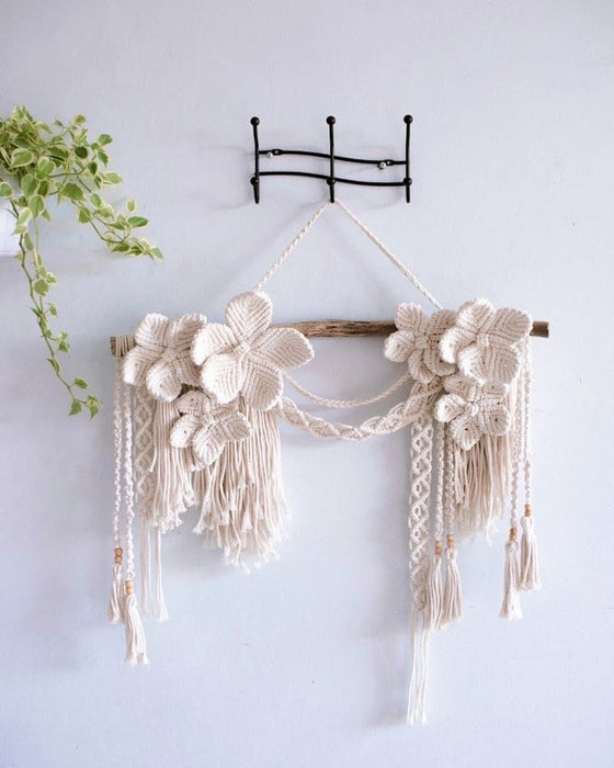 Macrame Floral Wall hanging