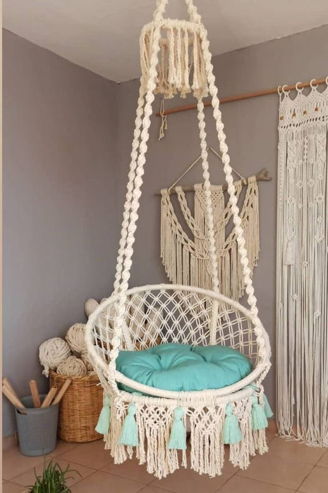 Macrame Swing- Colour Pop