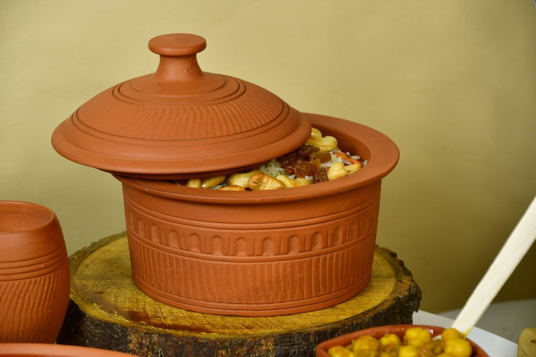 Premium Large Terracotta Food Serveware