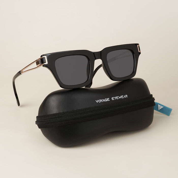 Voyage Black Wayfarer Sunglasses - MG3924