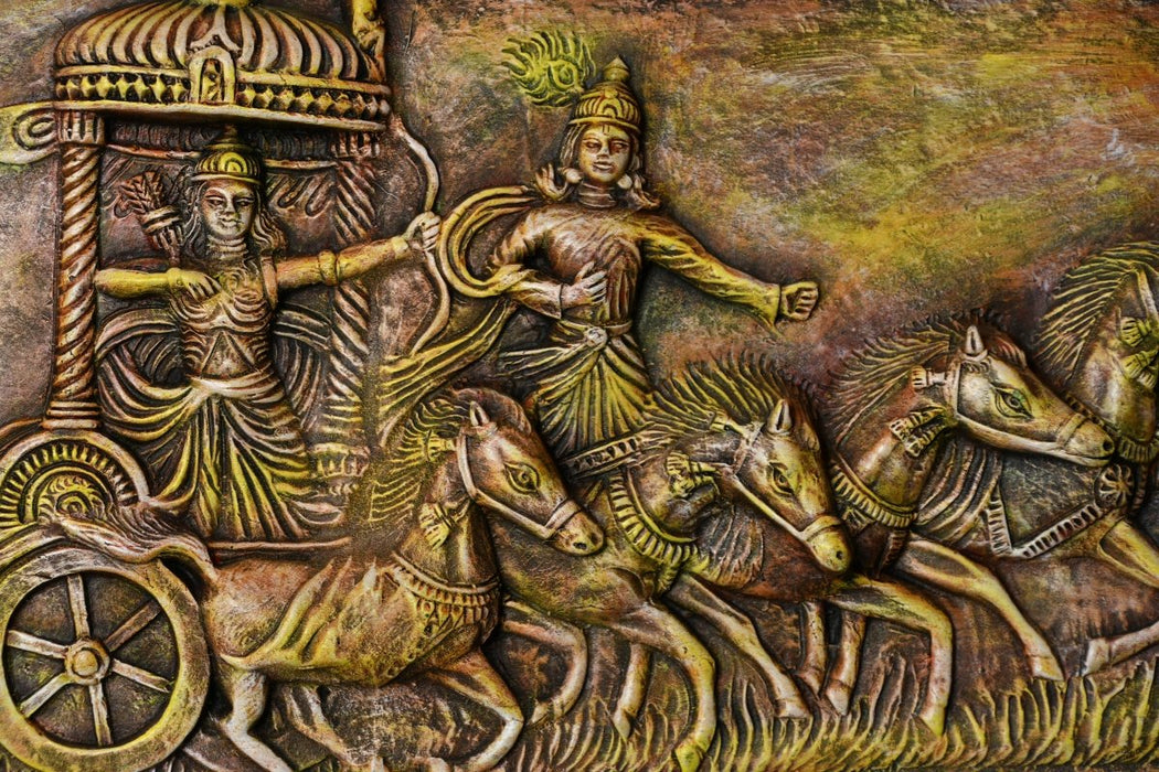 Mahabharata Warriors' Celestial Chariot