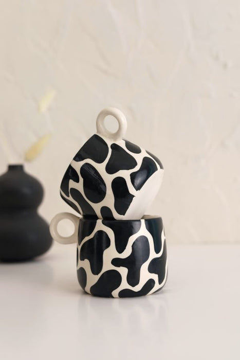 Ceramic Moo Moo Holy Cow Coffee Cup- 350 ml