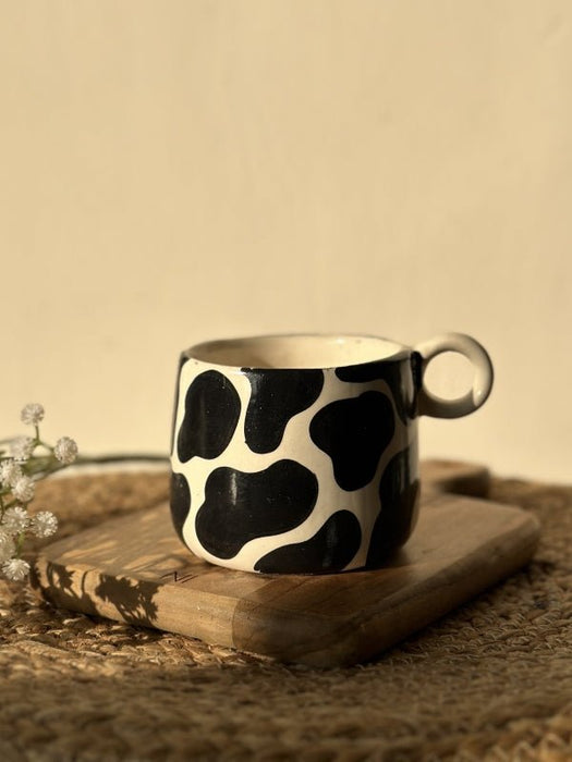 Ceramic Moo Moo Holy Cow Coffee Cup- 350 ml