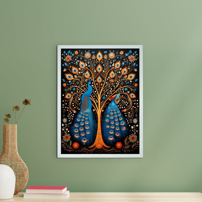 Mythical Aura Canvas: Artisan Home Decor by Sowpeace