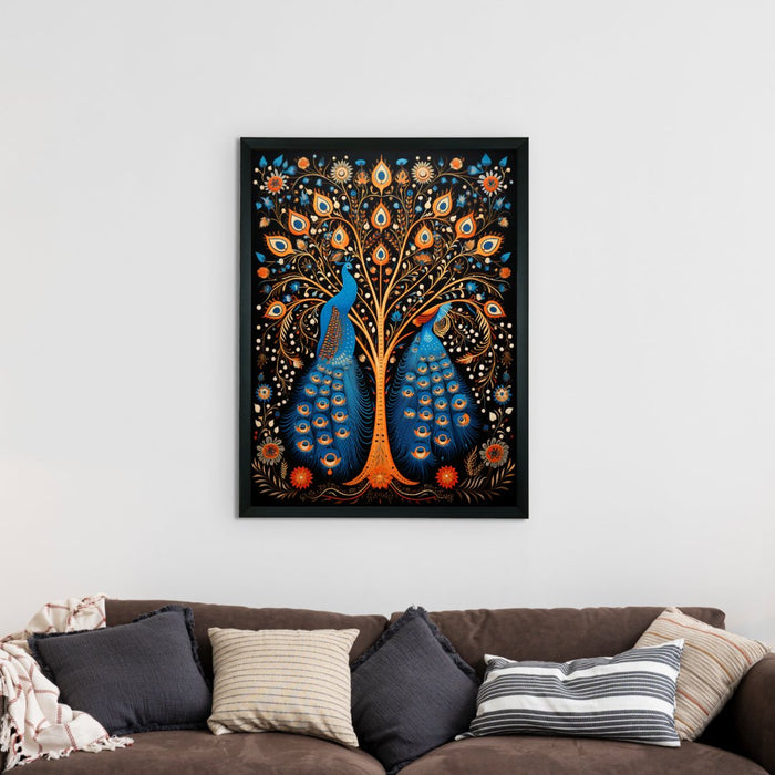 Mythical Aura Canvas: Artisan Home Decor by Sowpeace