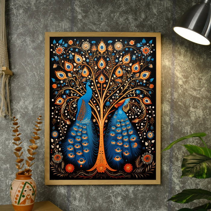 Mythical Aura Canvas: Artisan Home Decor by Sowpeace