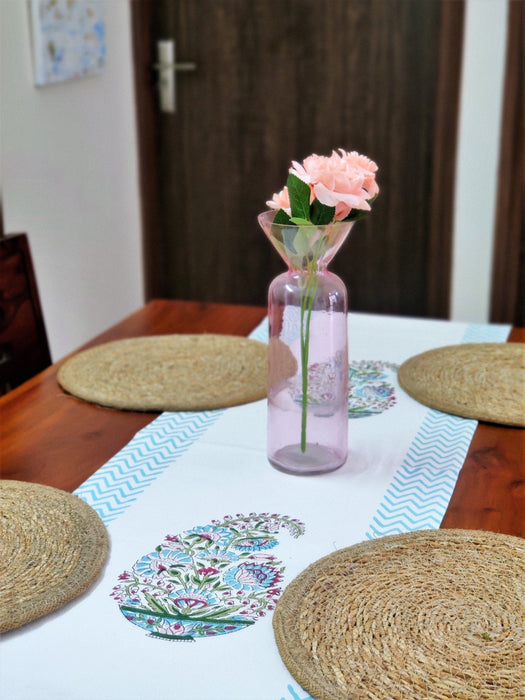 Paisley Handblock Printed Table Runner