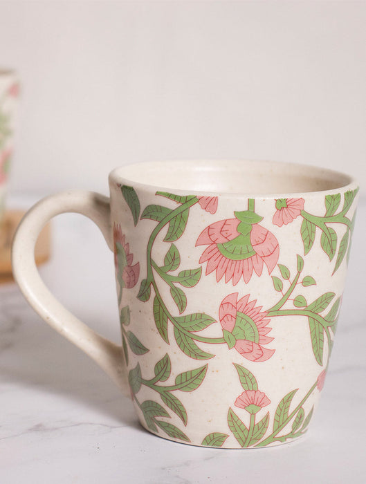 Ceramic Stoneware Pink Symphony Mug