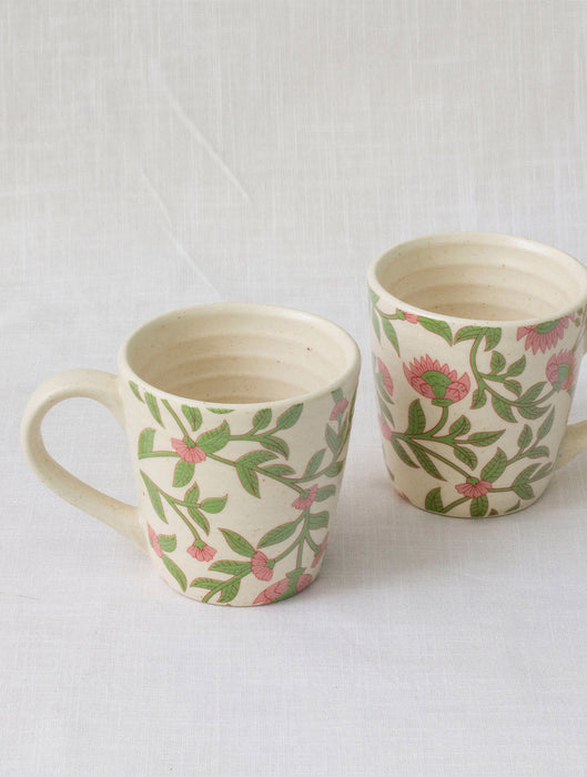 Ceramic Stoneware Pink Symphony Mug