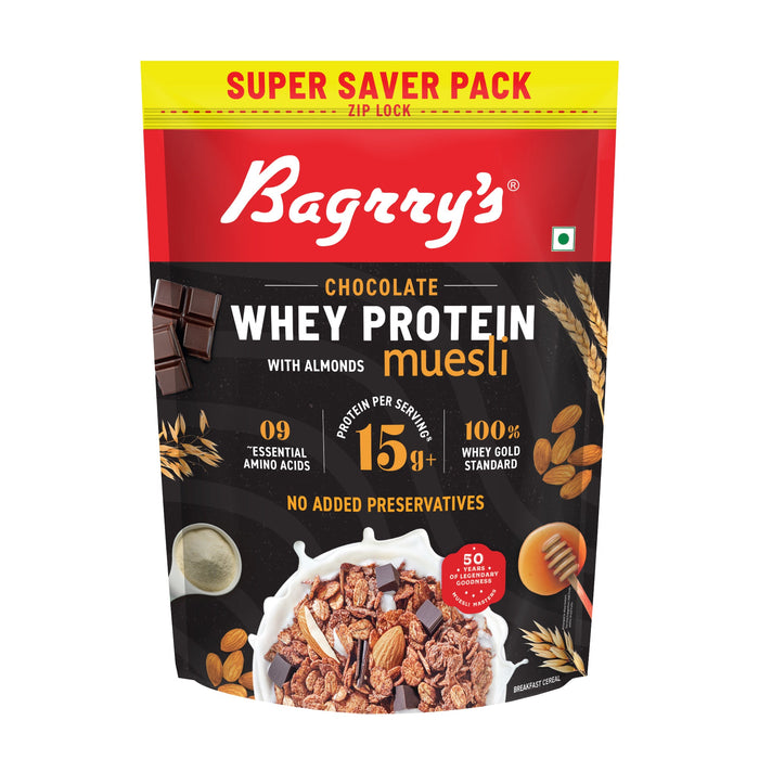 Whey Protein Muesli - Chocolate, Almonds