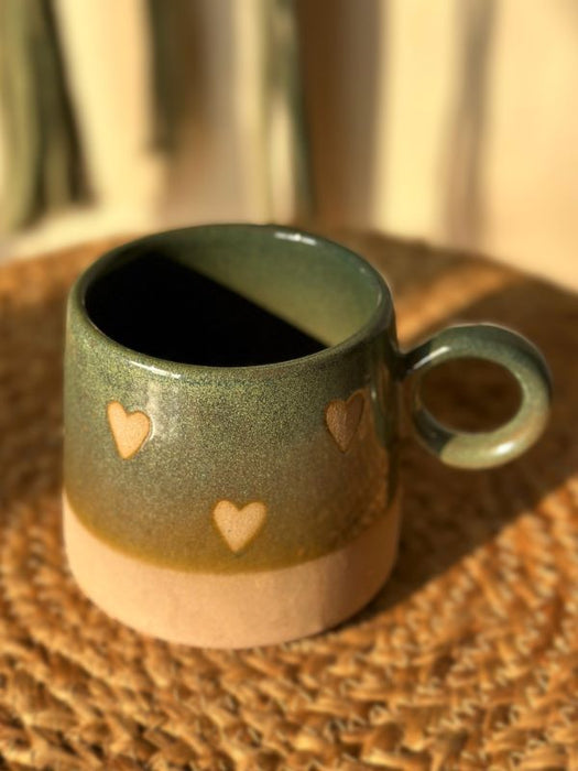 Sea Green Hearty Ceramic Mug - 450 ml