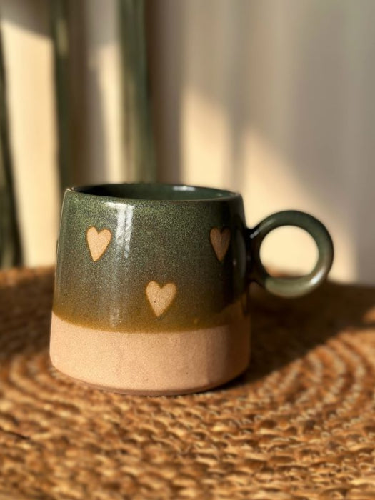 Sea Green Hearty Ceramic Mug - 450 ml