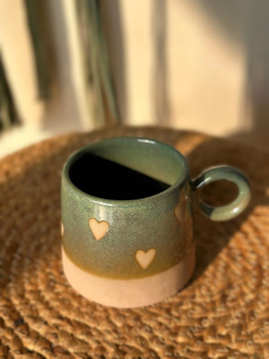 Sea Green Hearty Ceramic Mug - 450 ml