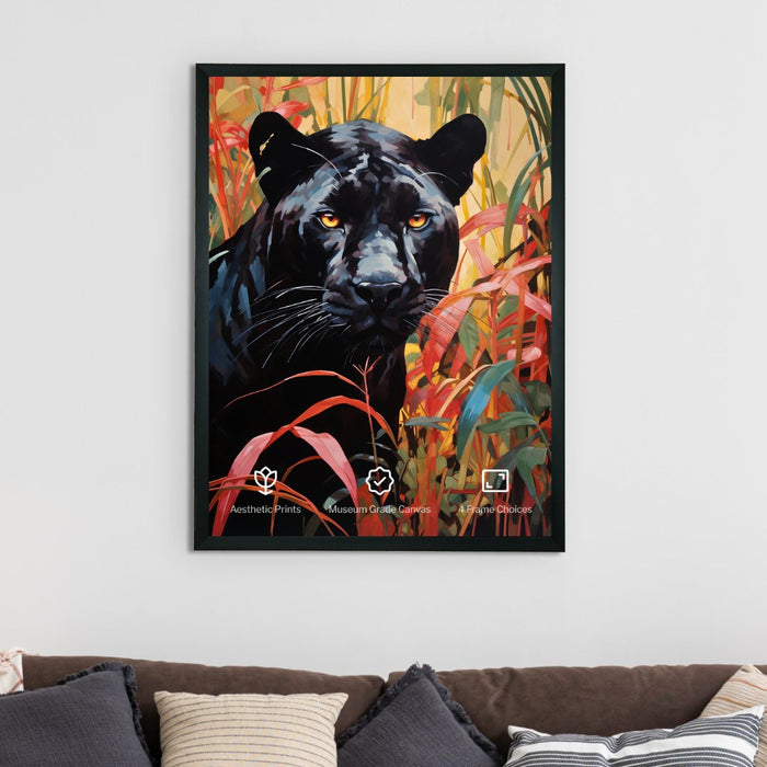 Harmony: Abstract Black Panther