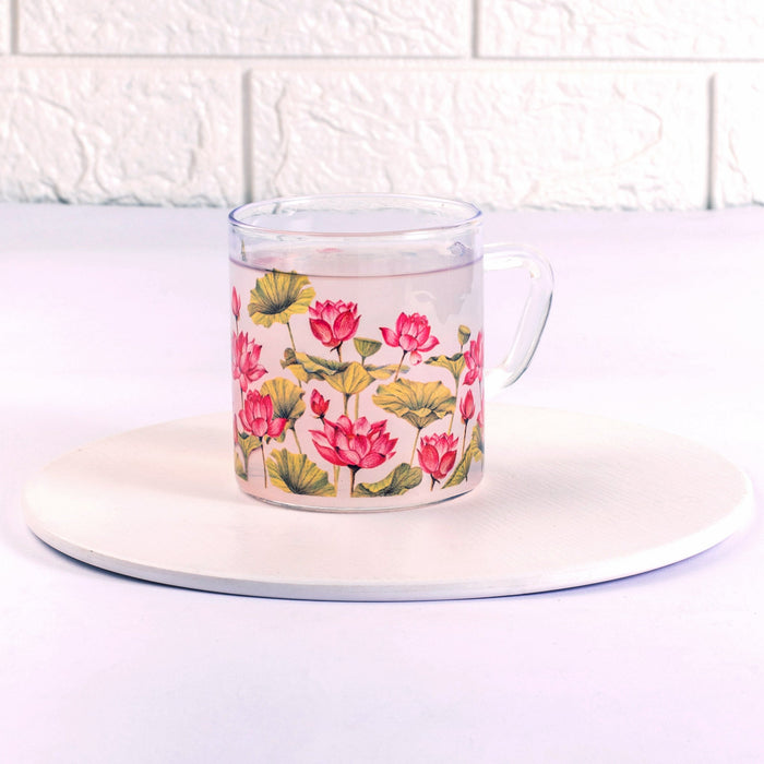 Lotus Field Tea cups - Set of 4 and 6