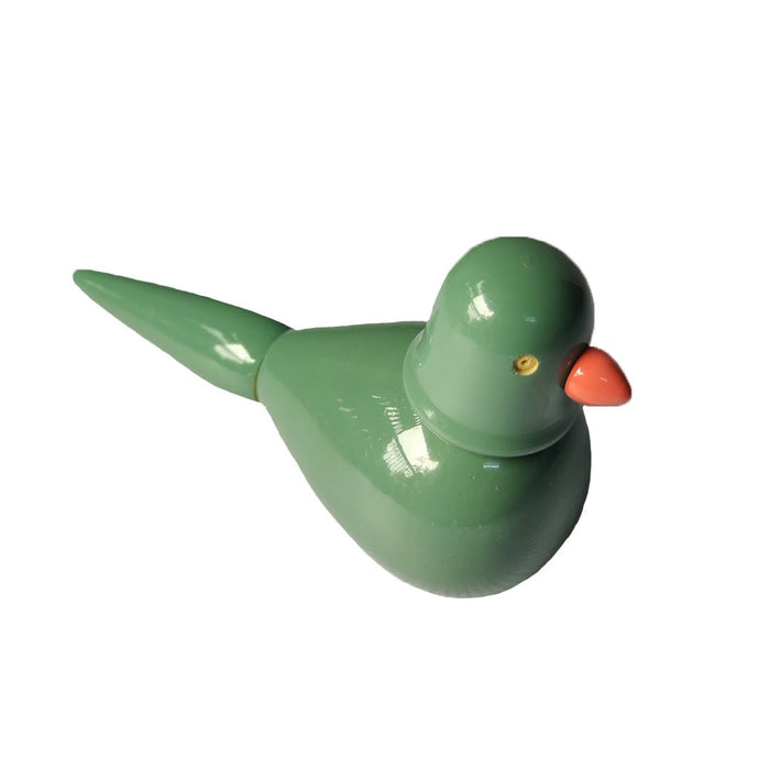 Teal Wooden Birdie Figurine Cum Decor Piece