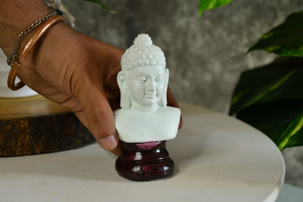 Terracotta Buddha's Serene Gaze