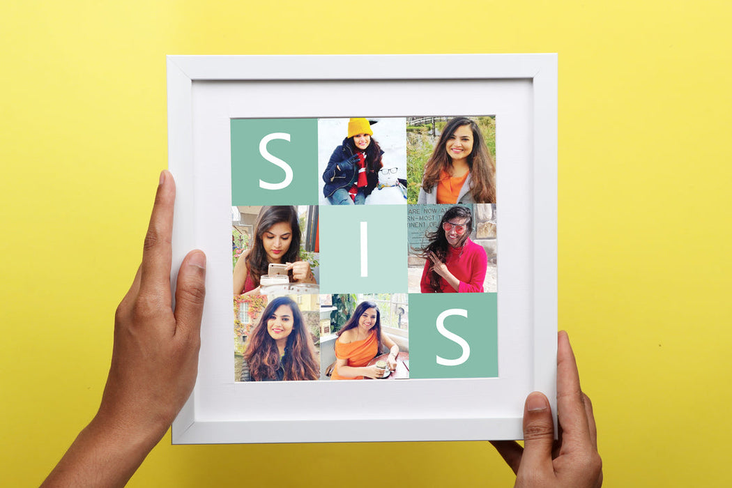 Mosaic Frame for Sis