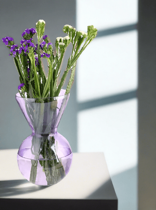 Totem Inspired Glass Vase