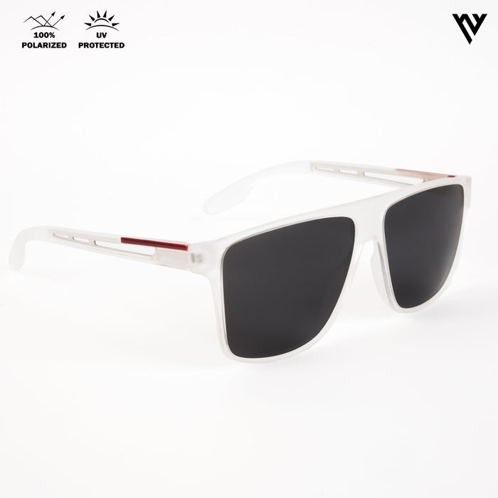 Voyage Exclusive Transparent Polarized Wayfarer Sunglasses for Men & Women - PMG4309