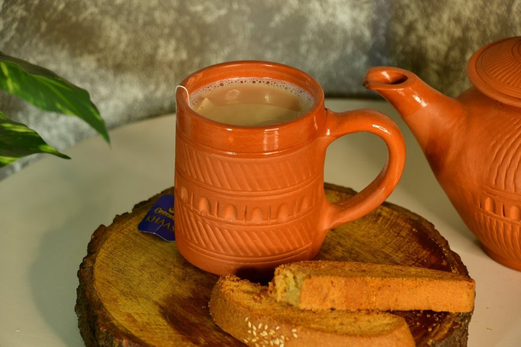 Traditional Terracotta Coffee mugs