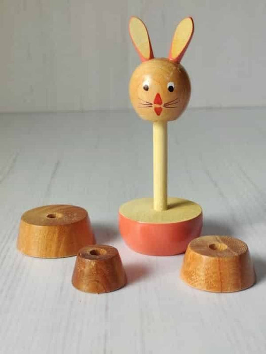 Wooden Rabbit Counting Set